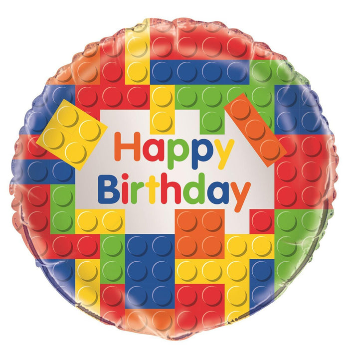 Lego / Block Balloon / Bouquet - Helium Filled or Flat