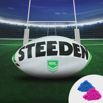 Gender Reveal NRL ball