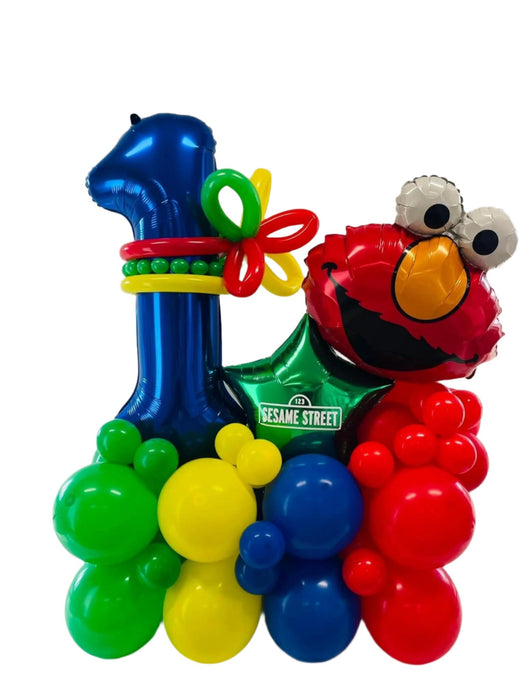 Jumbo Elmo Custom Balloon Base - OR CONTACT US TO DISCUSS OTHER THEMES