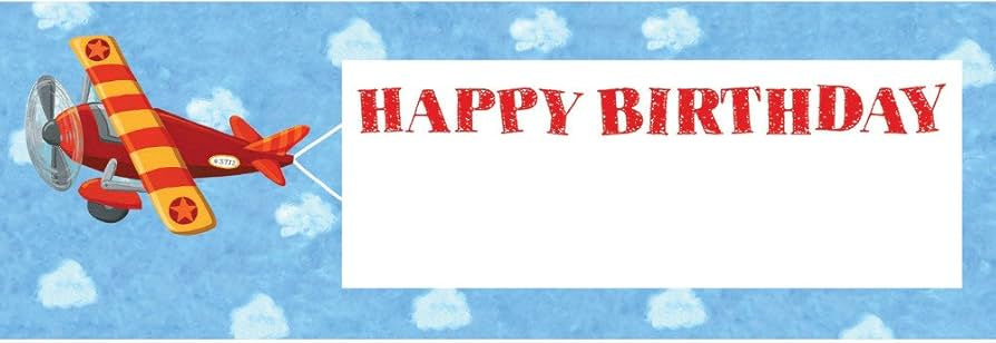 Planes, Trains & Automobile Giant Party Banner | 16pk