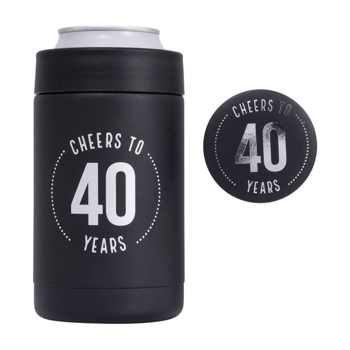 40th Drink Cooler with Badge
