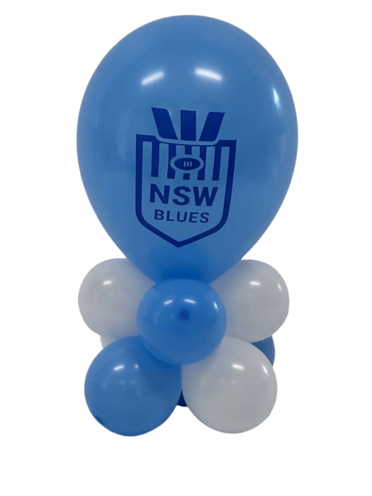 State Of Origin Table Balloon Arrangement - NSW