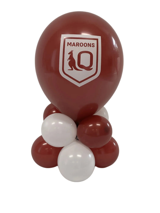 State Of Origin Table Balloon Arrangement - QLD