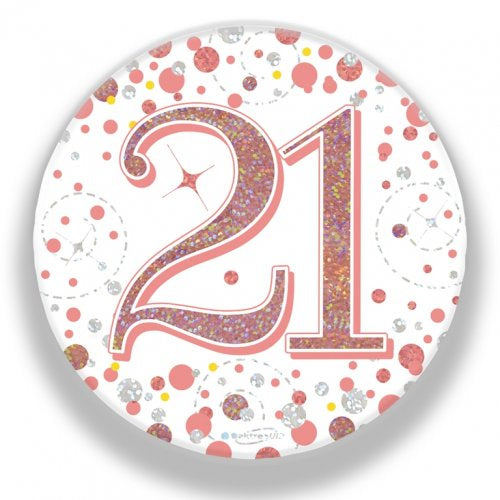 Sparkling Badge Rose Gold | #21