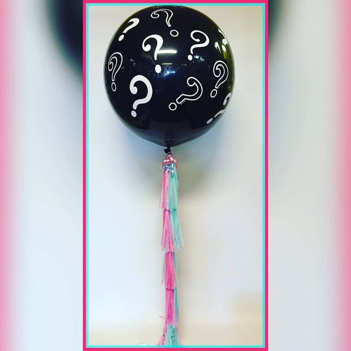 Gender Reveal Balloon with ?