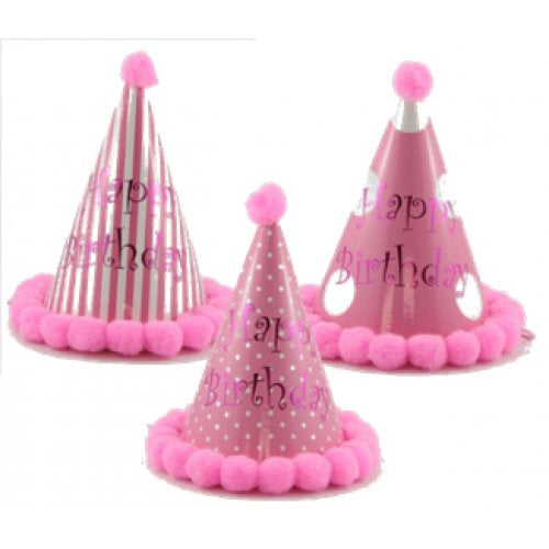 Happy Birthday Party Hat | Pink