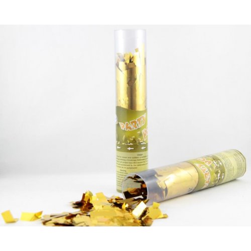 Confetti Popper Gold 20cm
