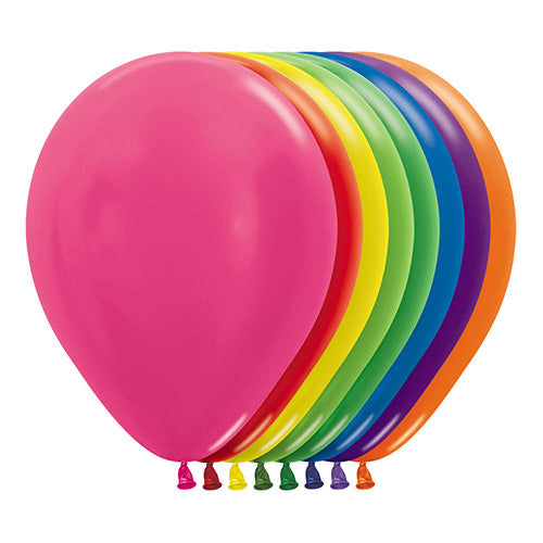 HELIUM TANK HIRE - KIT - 40 balloons - Metallic