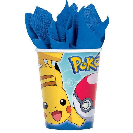 Pokemon Paper Cups 8pk
