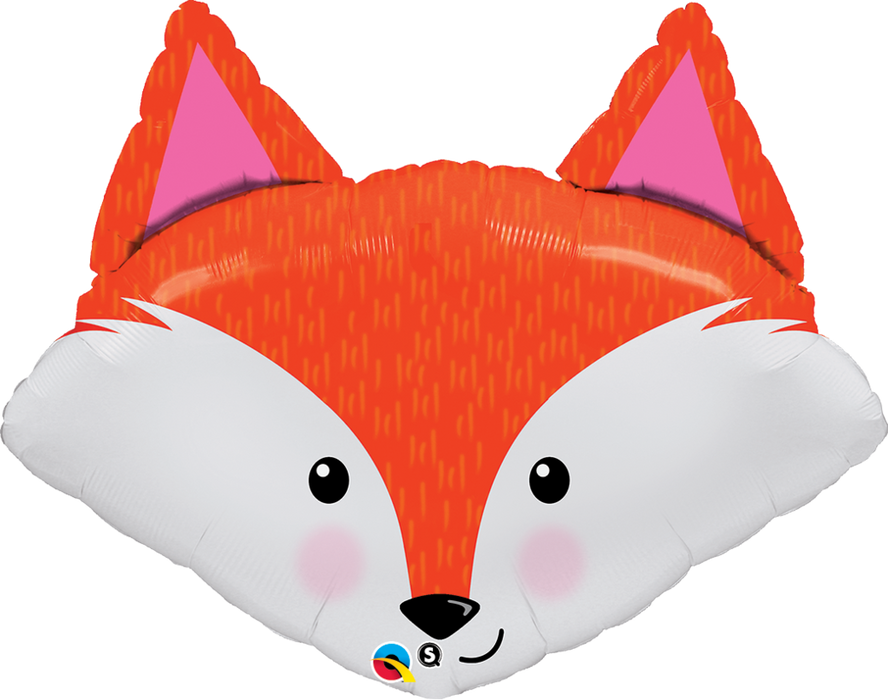 Fox Large Shape Balloon - Helium Filled or Flat