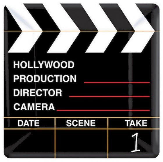 Hollywood Theme - Directors Cut Plates - 18pk