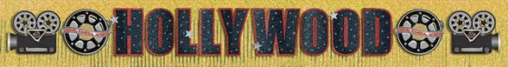 Hollywood Glitter Fringe Banner