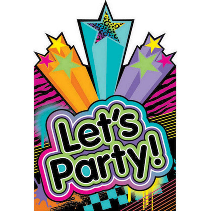 80s Postcard Invitations