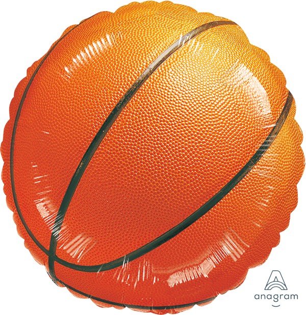Basketball Balloon / Bouquet - Helium Filled or Flat