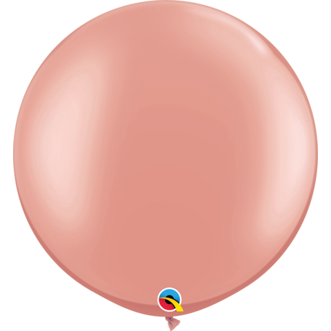 Round Rose Gold Balloon 90cm