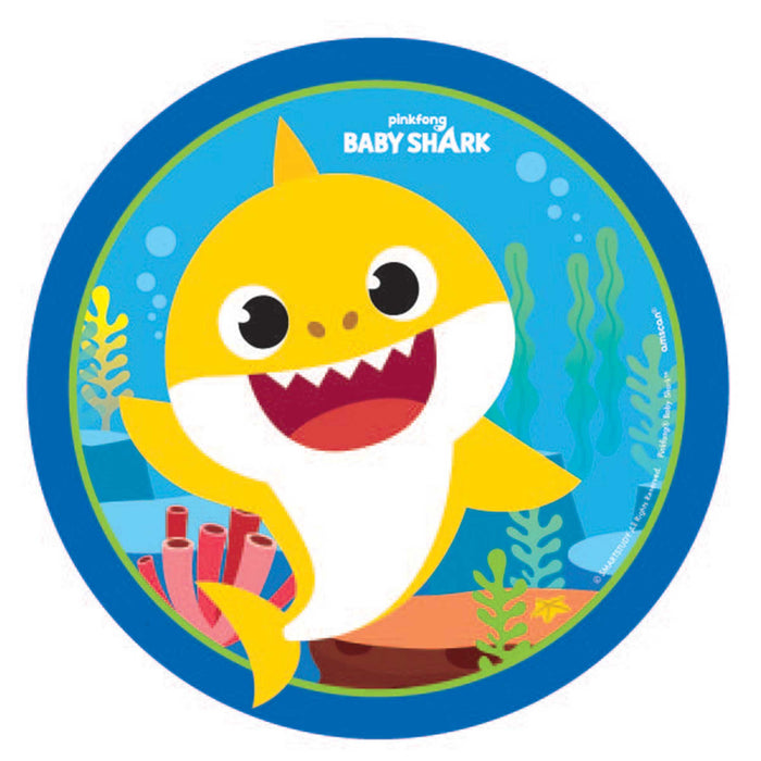 Baby Shark Snack Plates 8pk