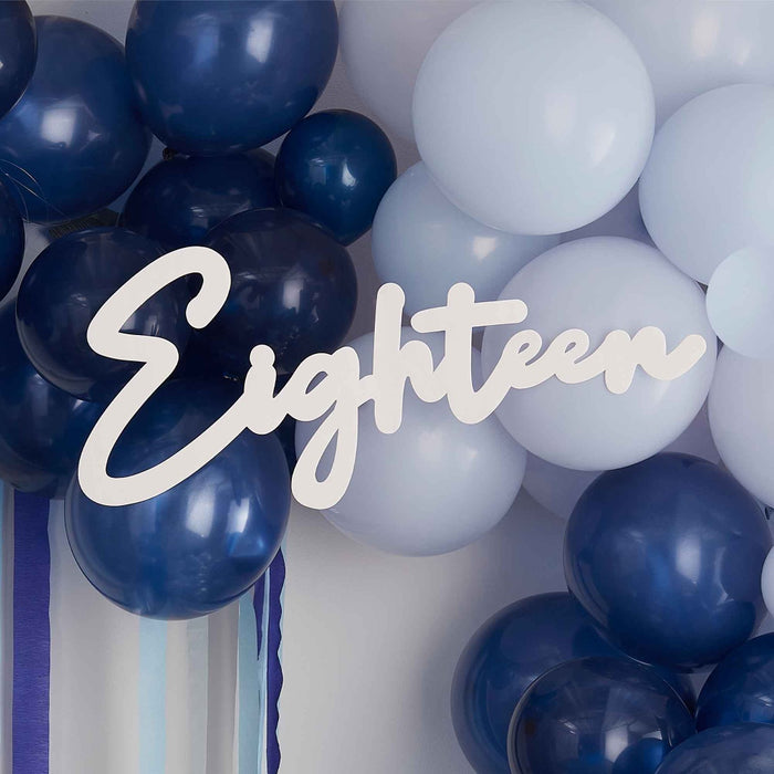 Eighteen Sign - Foam