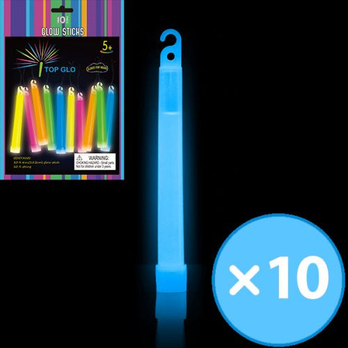 Glow Sticks Blue | 15cm 10pk