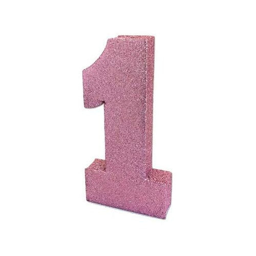 1 Pale Pink Centerpiece | Pale Pink Glitter