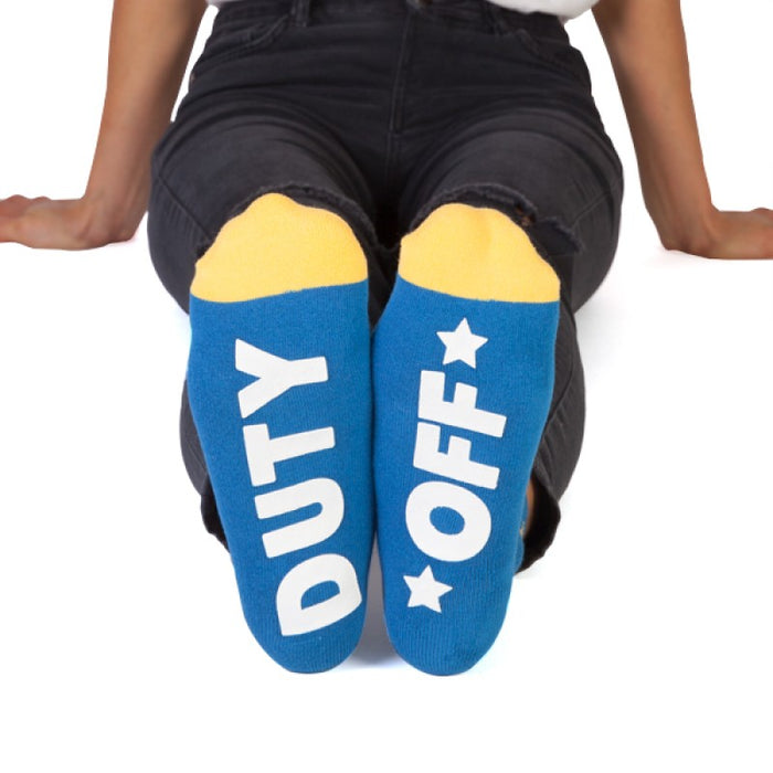 King Dad Socks 'OFF DUTY' on the Bottom