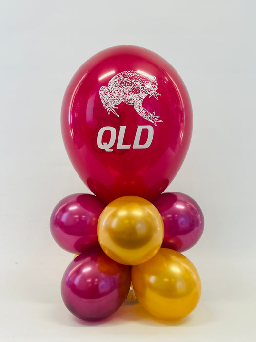 State Of Origin Table Balloon Arrangement - QLD