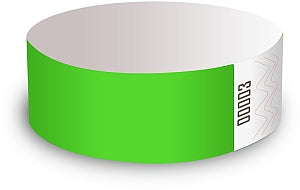 Neon Green Wristbands - Packet of 50
