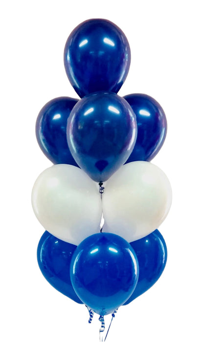 10 Balloon Floor Bouquet - Choose your colours