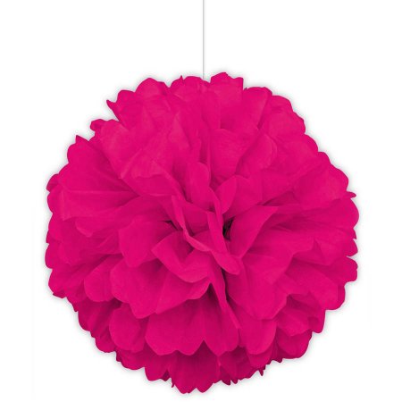 Tissue Paper Puff Ball - Pink | 40cm