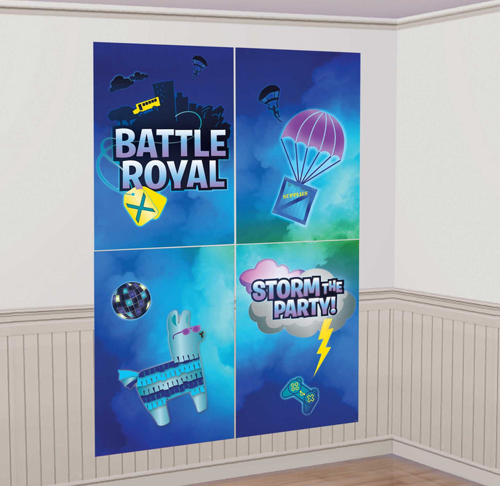 Fortnite Themed Scene Setter with props