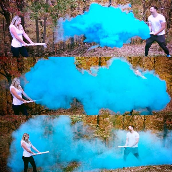 Gender Reveal Powder Cannon  - Blue