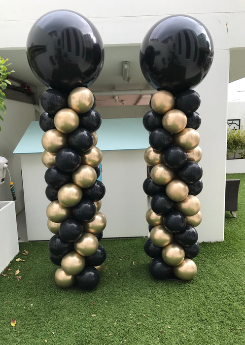 Balloon Pillar - w/ giant round balloon
