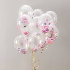 Confetti Balloons 28cm - Choose your colours