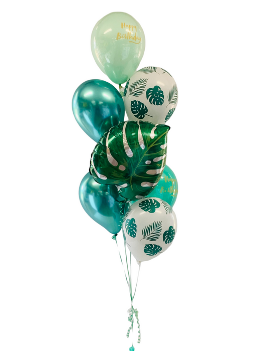 Tropical Birthday Balloon Bouquet