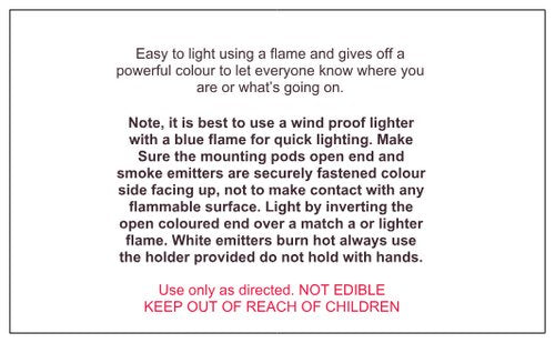 Smoke Bomb Yellow | Coloured Smoke Emitter