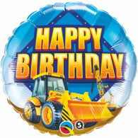 Happy Birthday Construction Balloon