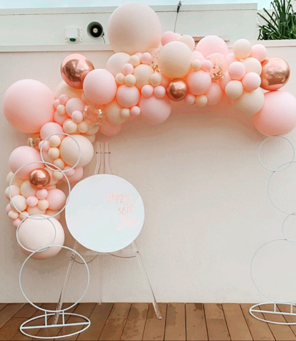 Custom Colour Pink 3m Balloon Garland