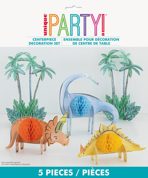 Dinosaur Centrepice Decoration Set 5pcs
