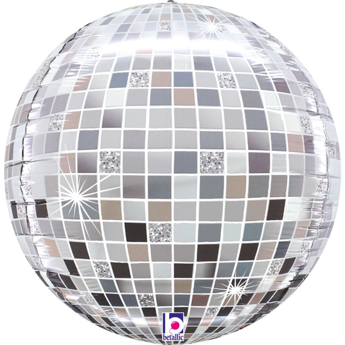 Disco Ball Large Shape Balloon - Helium Filled or Flat