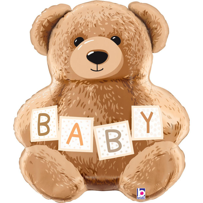 BABY Bear Large Shape Balloon - Helium Filled or Flat