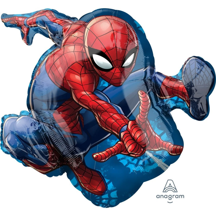 Spiderman Large Shape Balloon - Helium Filled or Flat