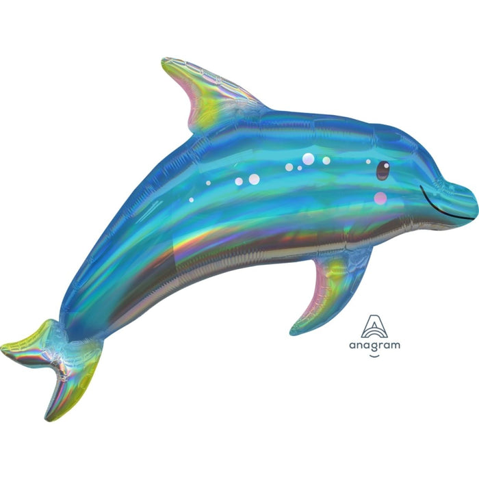 Dolphin Large Shape Balloon - Helium Filled or Flat