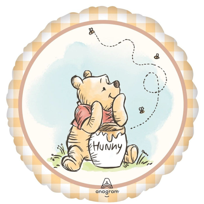 Winnie The Pooh Balloon / Bouquet - Helium Filled or Flat