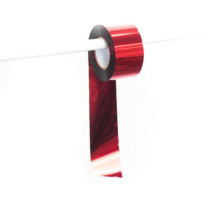 Metallic Red Loon Hangs | 4cm x 100m