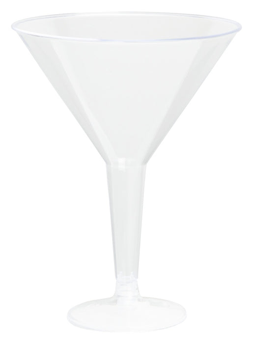 Cocktail Martini Glasses Plastic Pk8 - 275ml