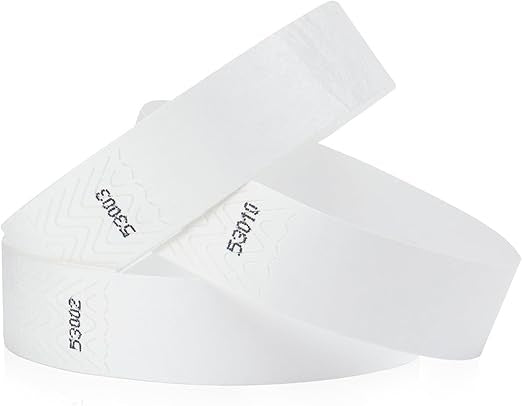 Wristband White Pk50