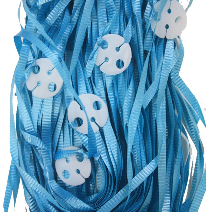 Balloon Ribbon with Clips Pk25 ~ Turquoise