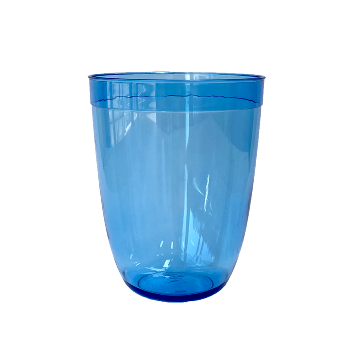 Plastic Cup Sky Blue - Reusable 20pk