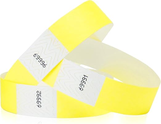 Wristbands Yellow 200Pk