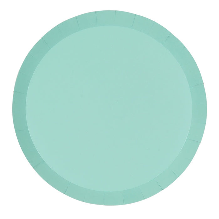 Mint Green Paper Dinner Plates | 20pk