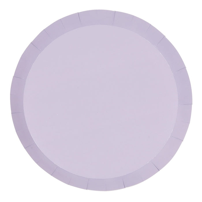 Lilac Paper Dinner Plates | 20pk